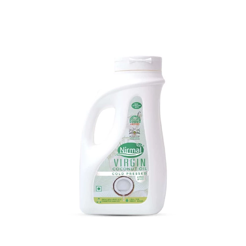 KLF Nirmal Cold Pressed Virgin Coconut Oil, 1 L-1.webp